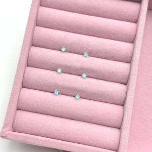Brinco Tiffany 3mm em Prata 925
