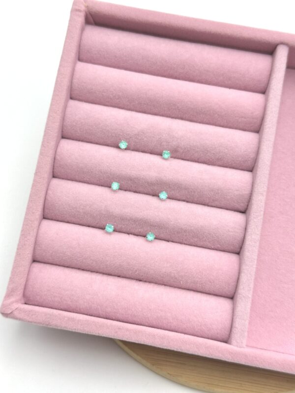 Brinco Tiffany 3mm em Prata 925